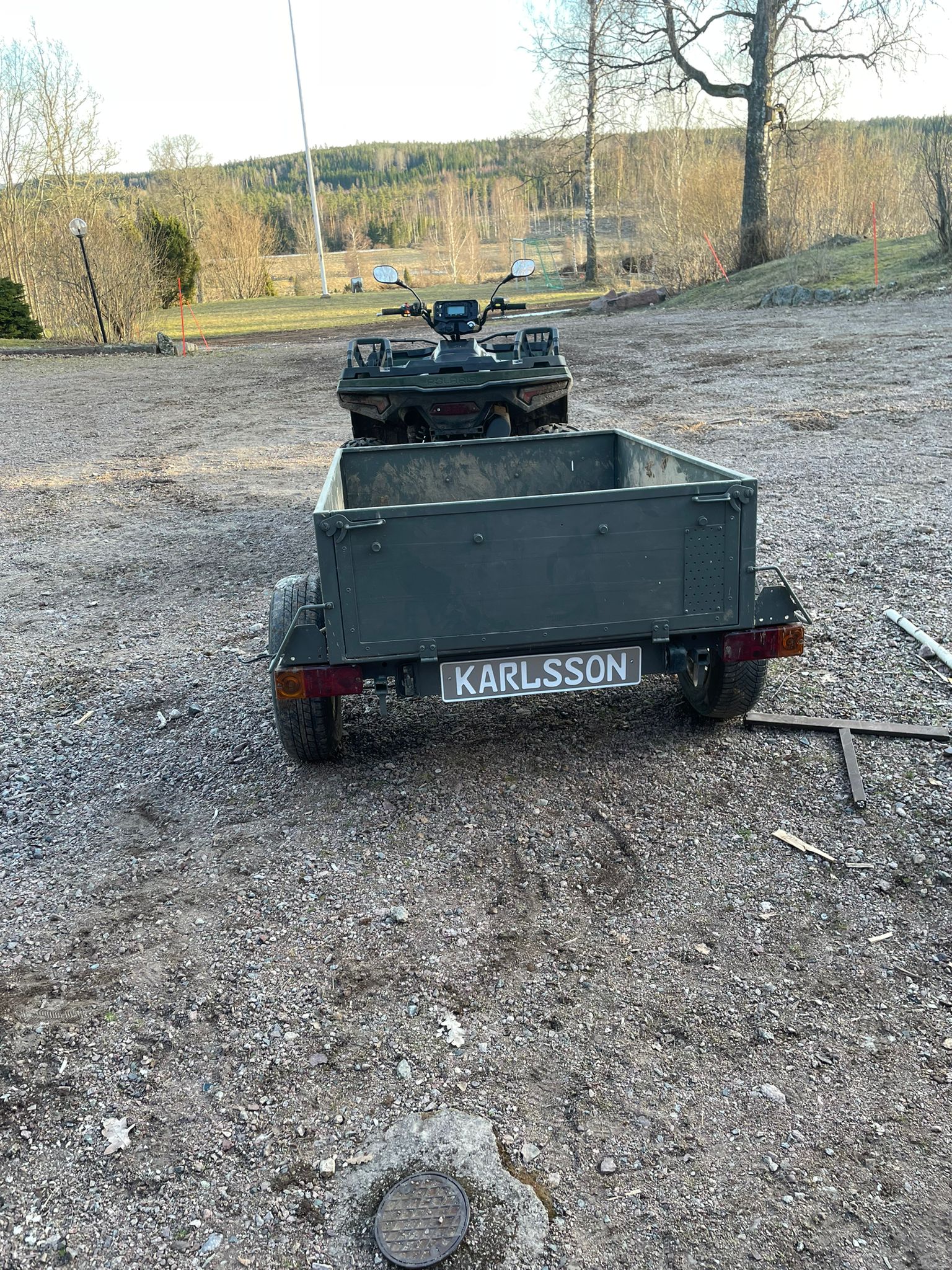 Karlsson ist fertig.