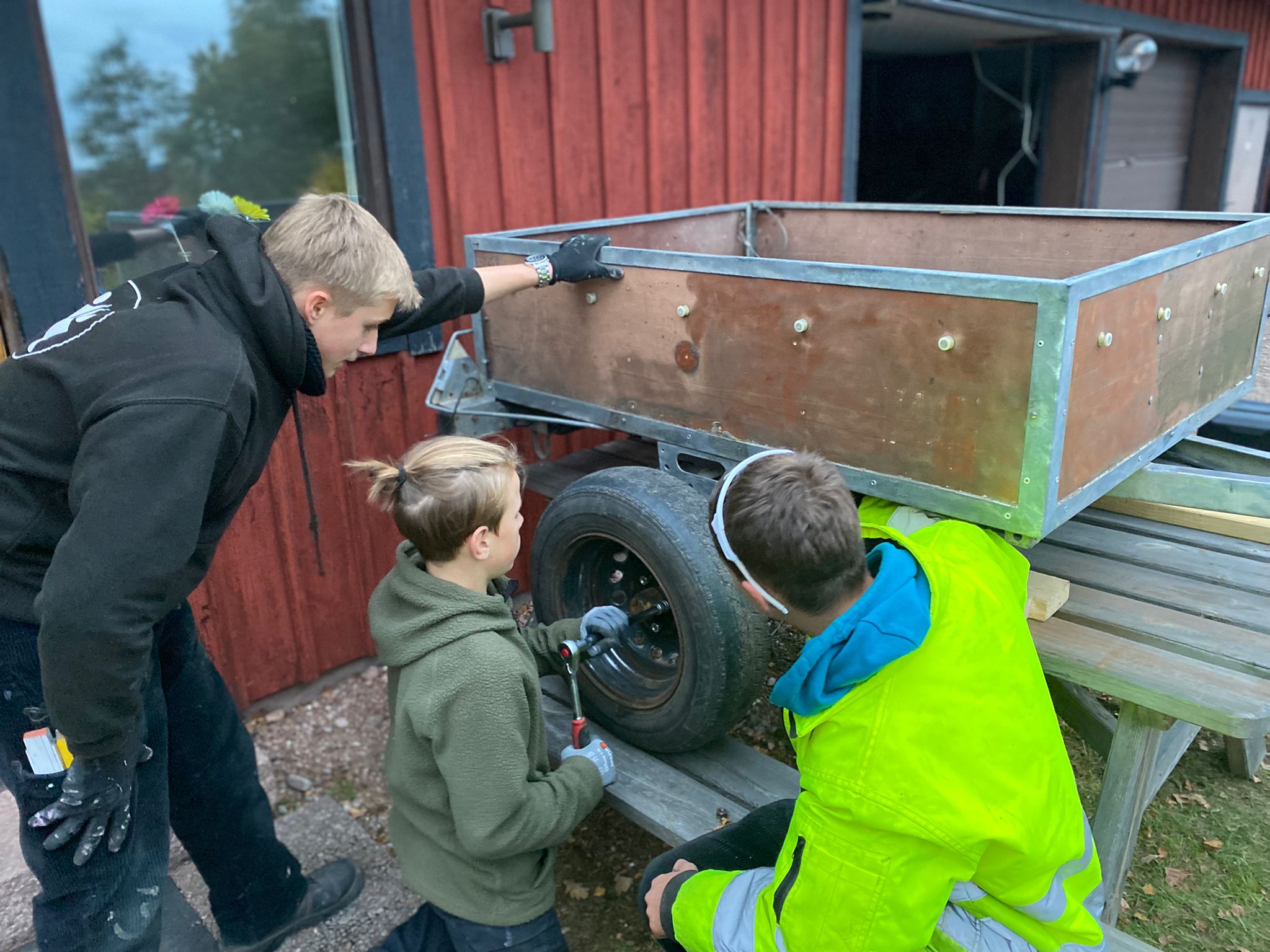 Karlsson ist fertig.