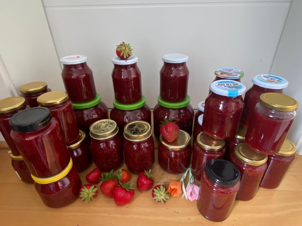 Projekt Erdbeermarmelade abgeschlossen.