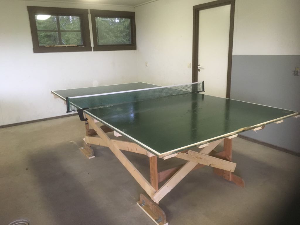 Wir bauen eine Tischtennisplatte